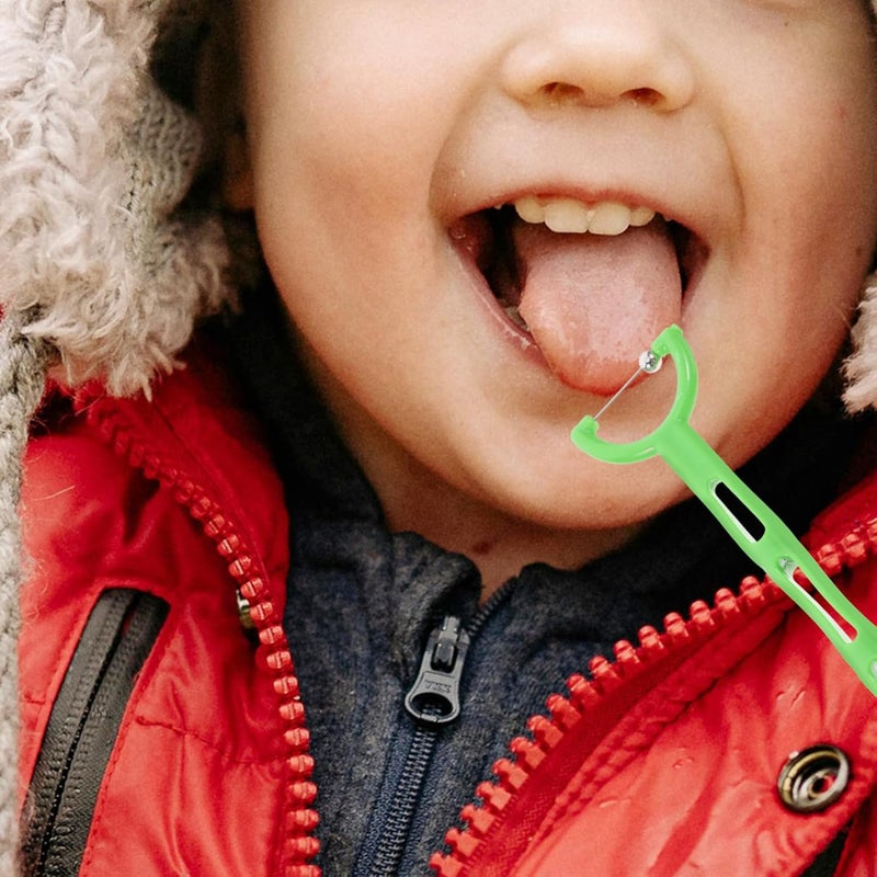 DOITOOL Oral Muscle Trainer: 4Pcs Tongue Thrust Corrector Tongue Exerciser, Kids Tongue Tip Lateralization Elevation Tools Tongue Muscle Exerciser for Kids Oral Motor - Image 2